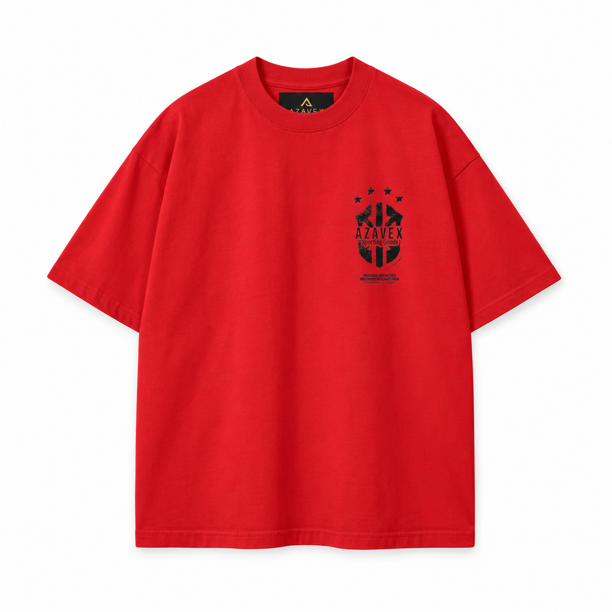 Another Dream Motorsport Tee — red — front view