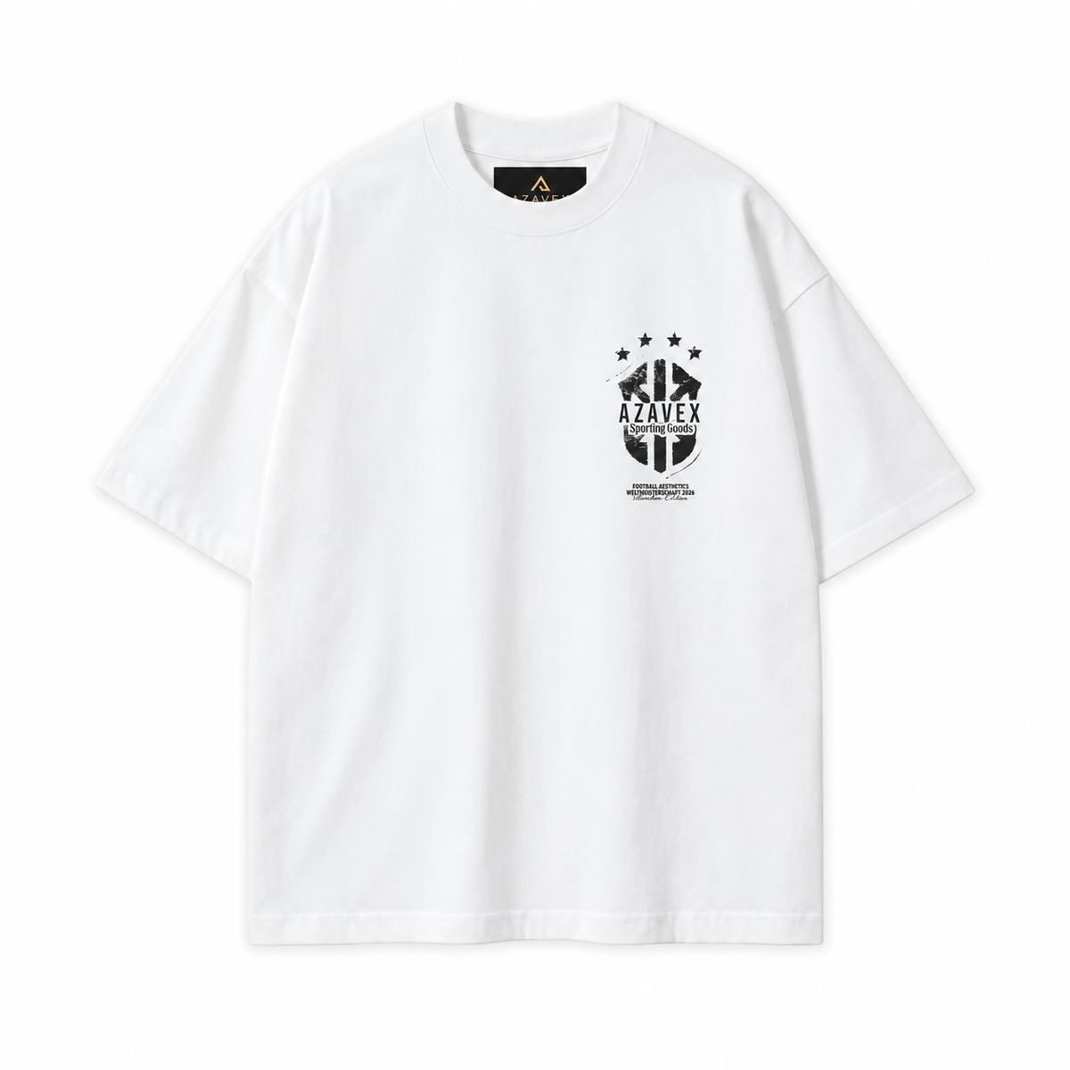 Another Dream Motorsport Tee — white — front view