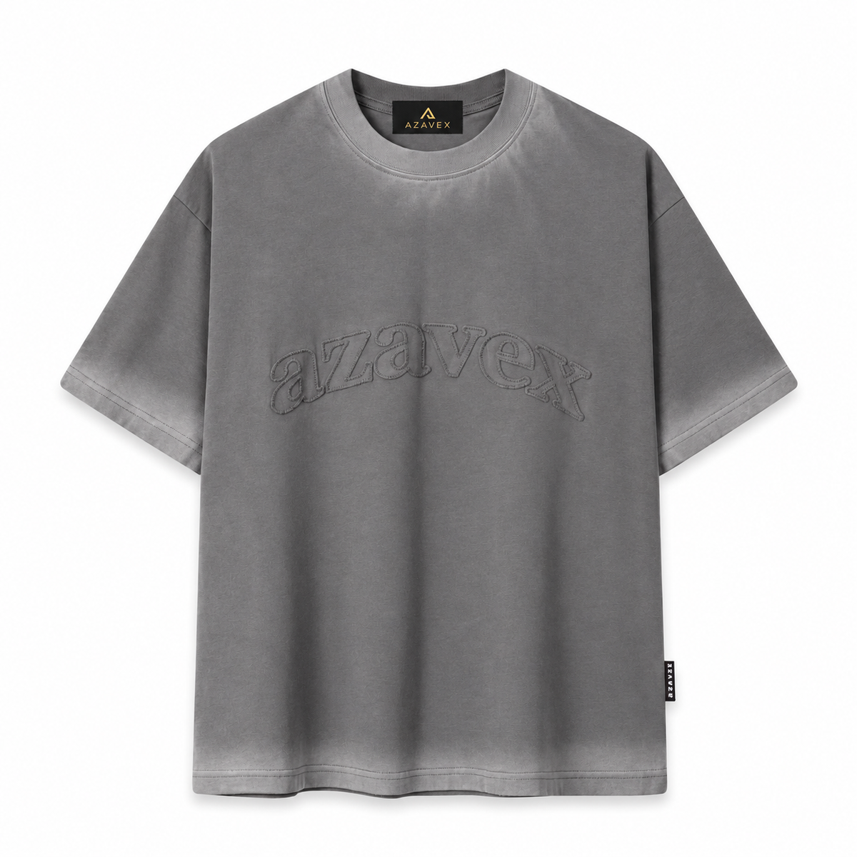 Tonal Signature Cocoa Tee — gray — front view
