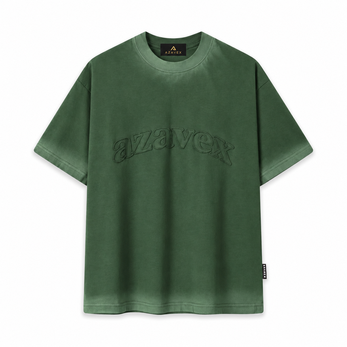 Tonal Signature Cocoa Tee — green — front view