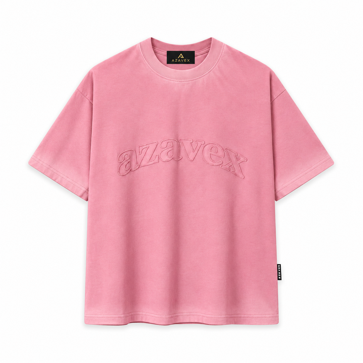 Tonal Signature Cocoa Tee — pink — front view