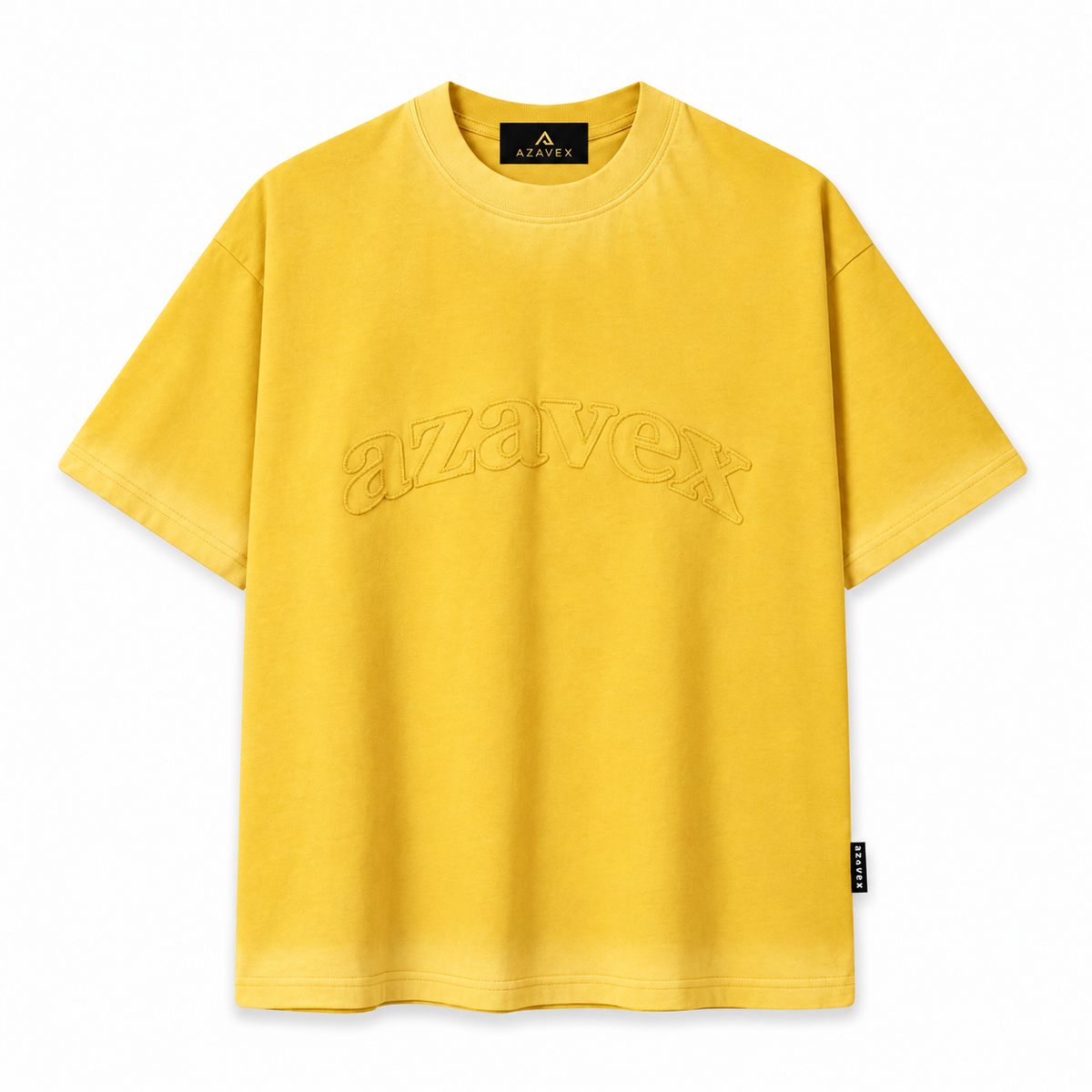 Tonal Signature Cocoa Tee — yellow — front view