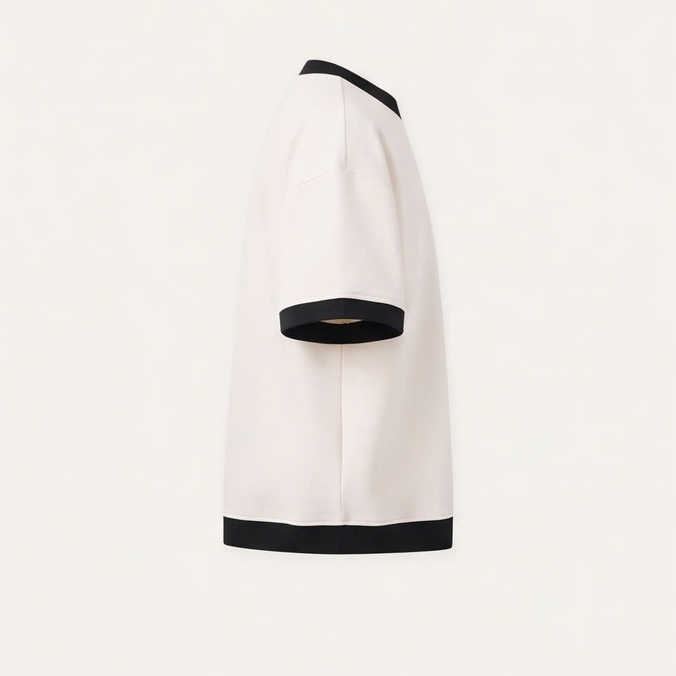 Contrast Trim Signature Tee — right view