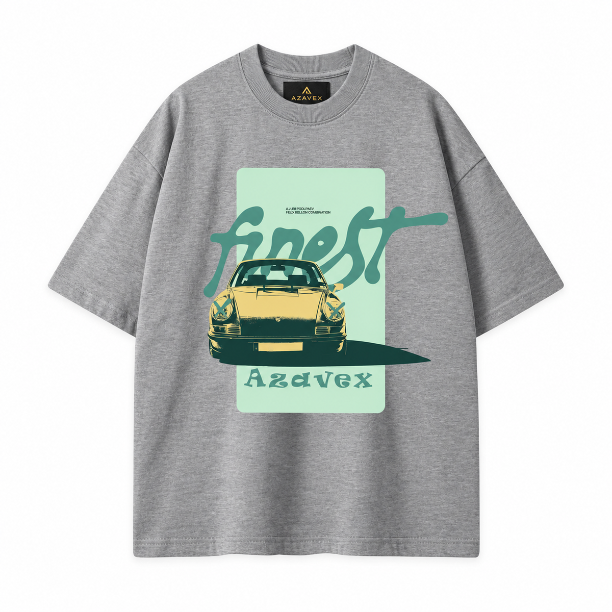 Classic Roadster Club Tee — gray — front view