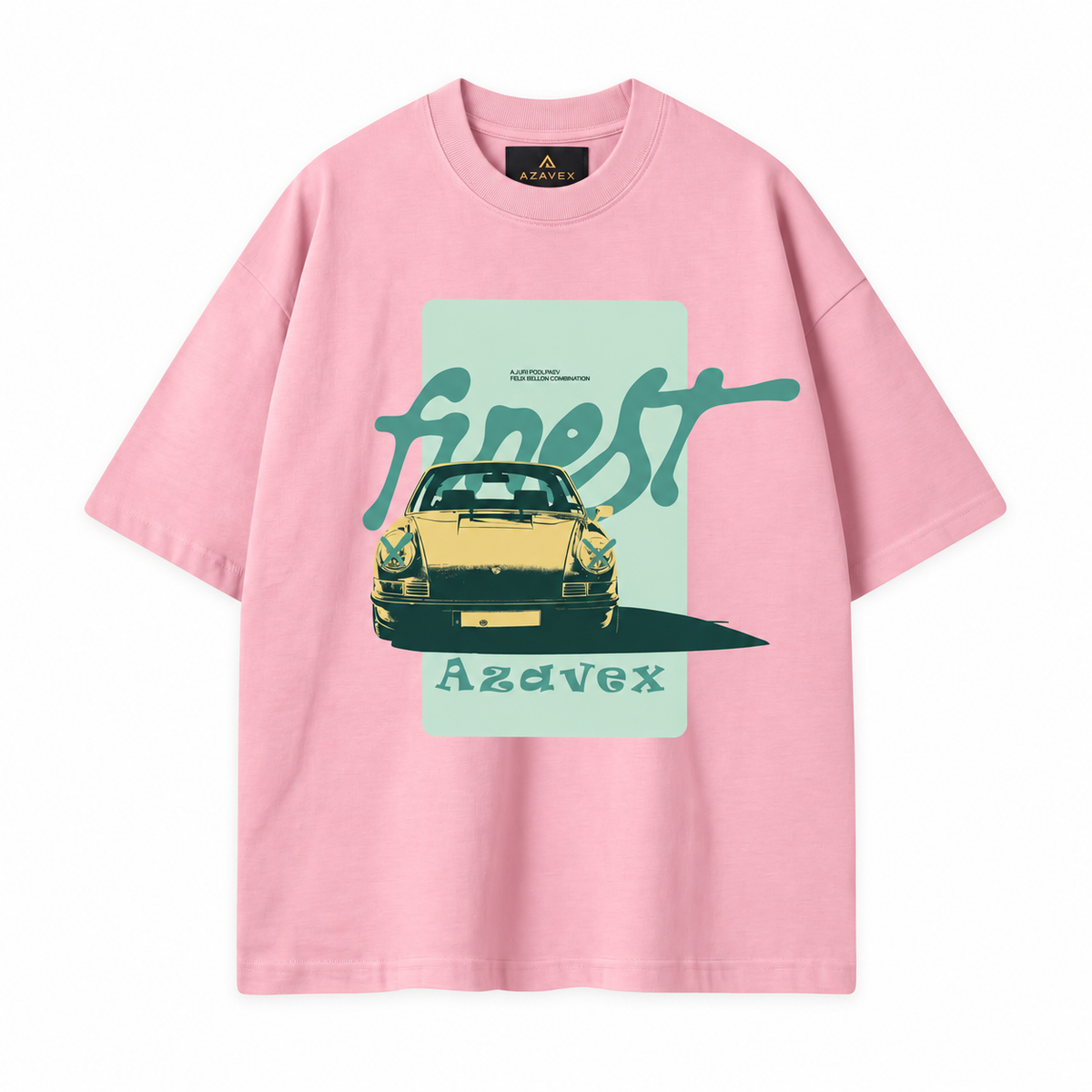 Classic Roadster Club Tee — pink — front view