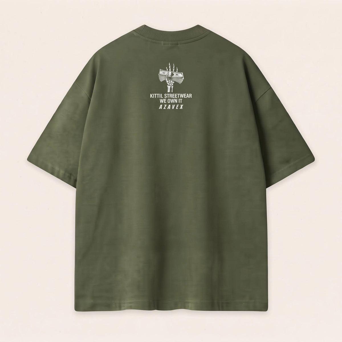 Money and Power Graphic Tee — back view