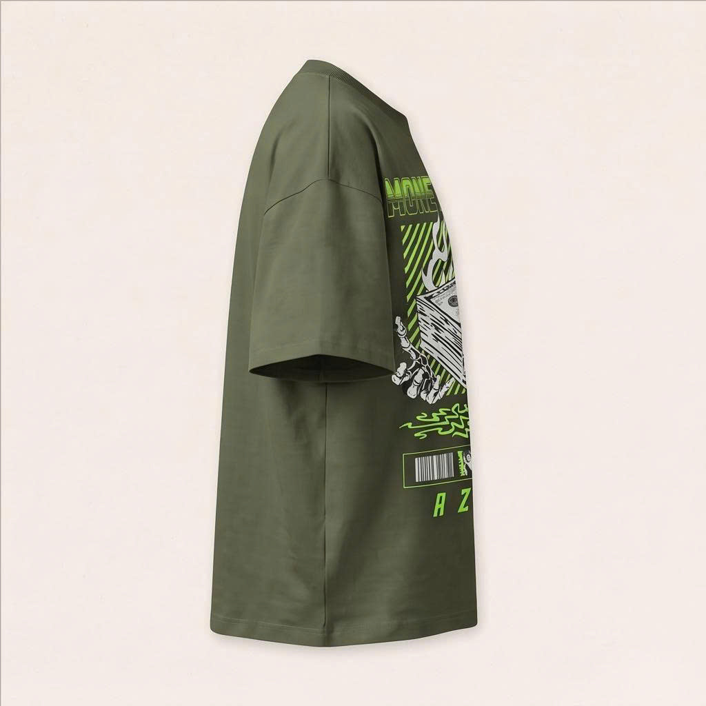 Money and Power Graphic Tee — right view