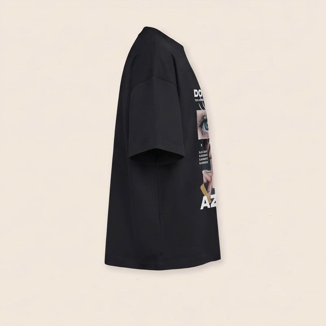 Downtown Daisy Collage Tee — right view