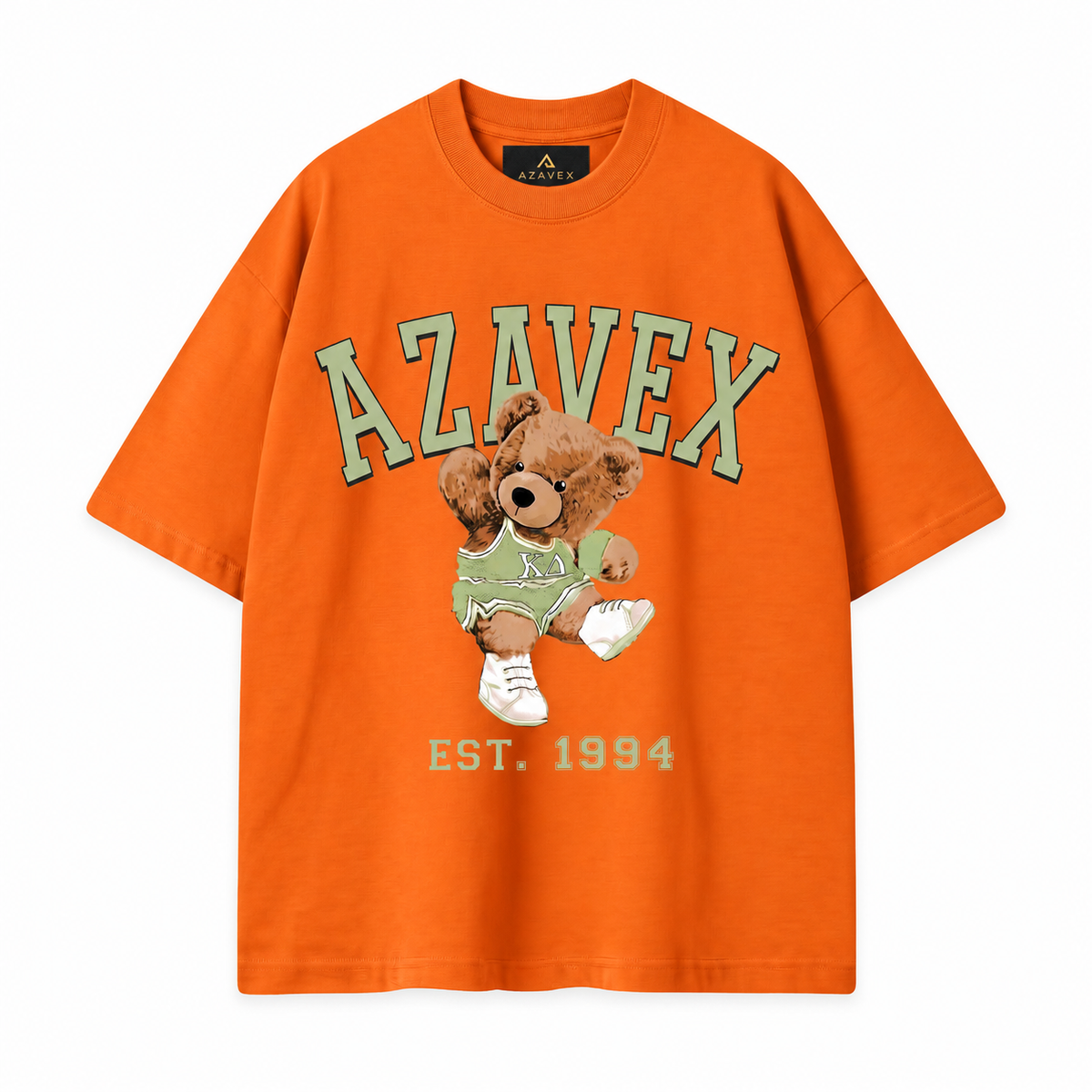 Varsity Bear 1994 Tee — orange — front view