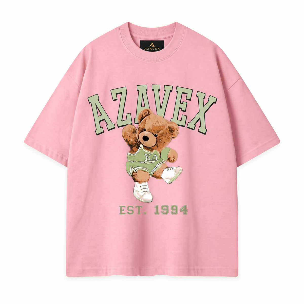Varsity Bear 1994 Tee — pink — front view