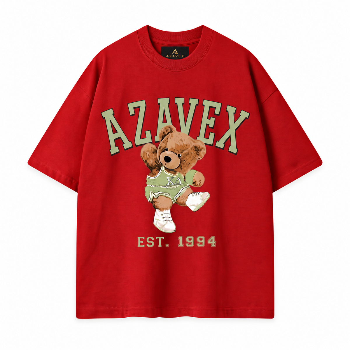 Varsity Bear 1994 Tee — red — front view