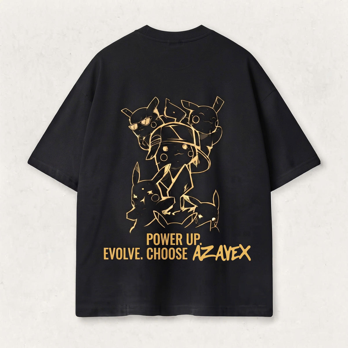 Electric Anime Crew Tee — back view