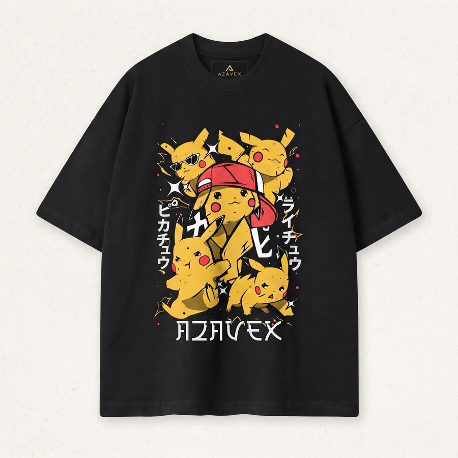 Electric Anime Crew Tee — front view