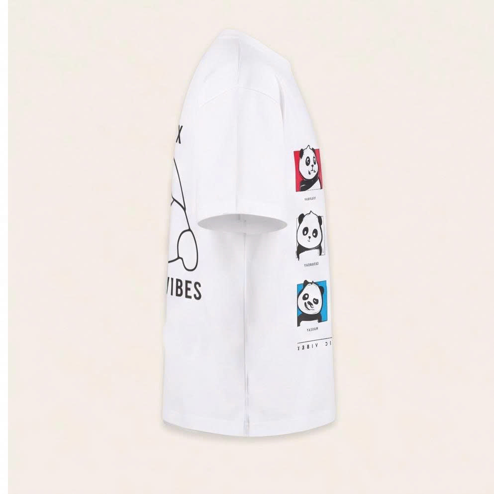 Panda Mood of the Week Tee — right